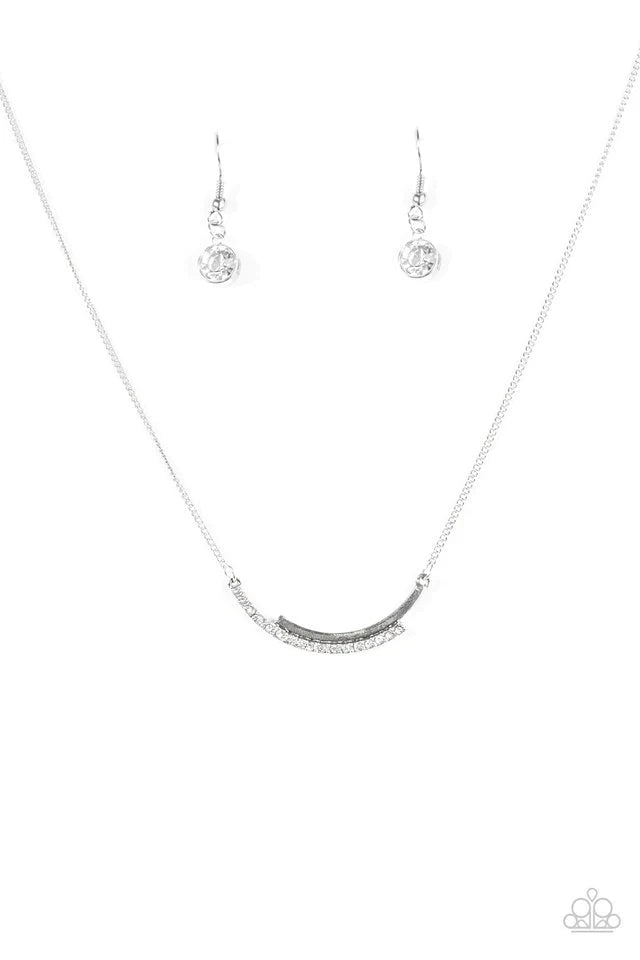 Paparazzi Necklace ~ SHIMMER Of Hope - White