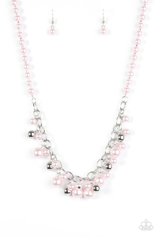 Paparazzi Necklace ~ Classically Celebrity - Pink