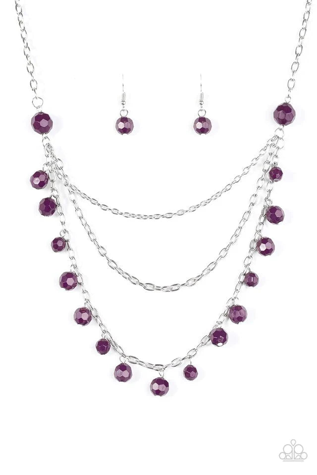 Paparazzi Necklace ~ You The GLAM! - Purple