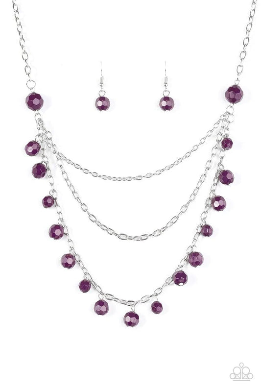 Paparazzi Necklace ~ You The GLAM! - Purple