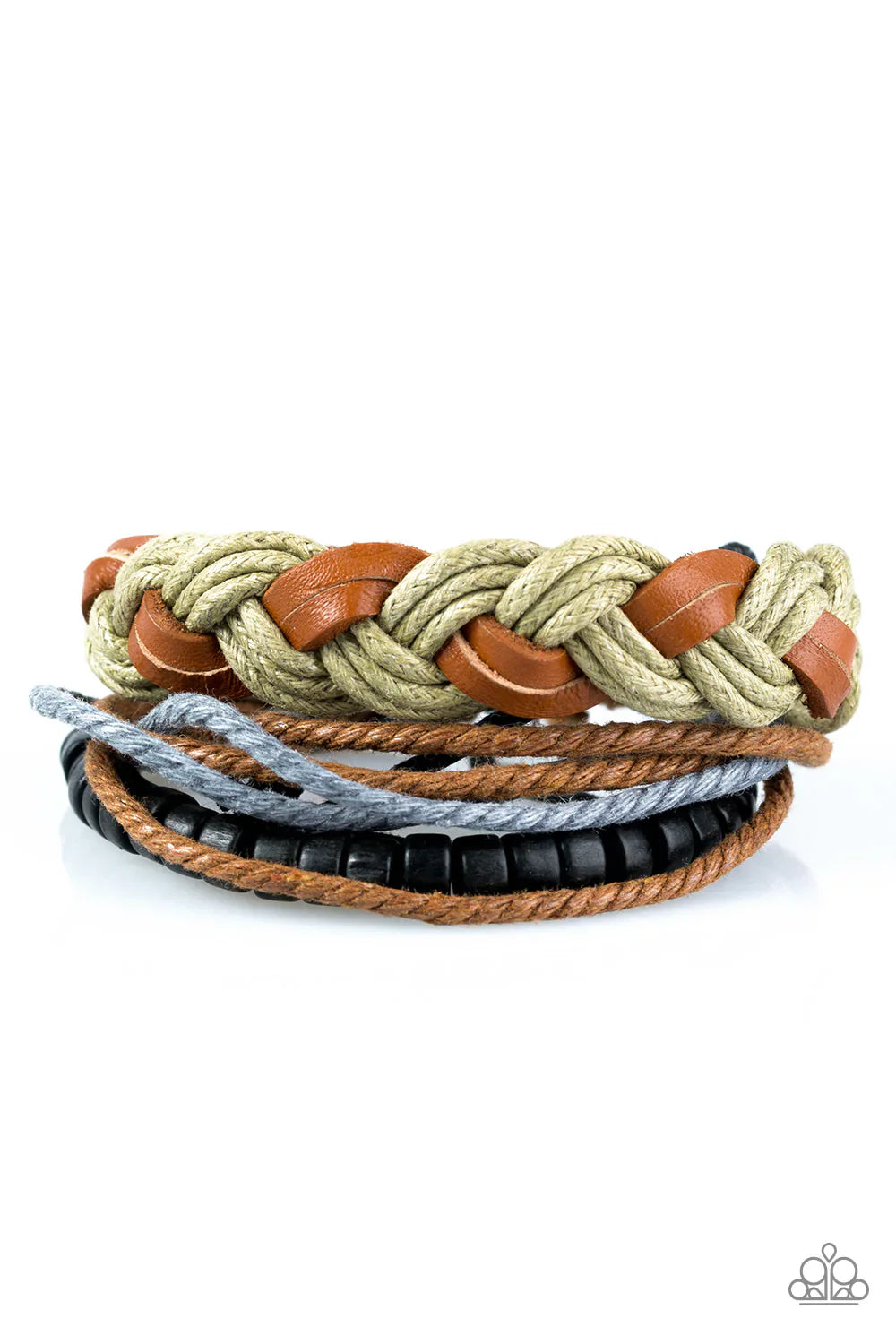 Paparazzi Bracelet ~ KNOT In My Nature - Multi