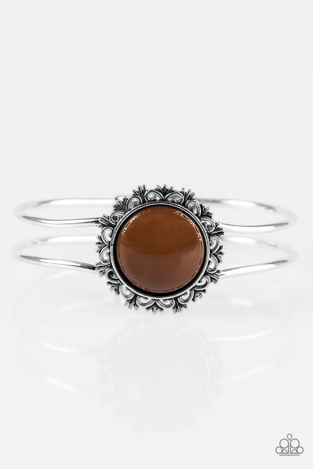 Paparazzi Bracelet ~ Shout It Out Loud - Brown