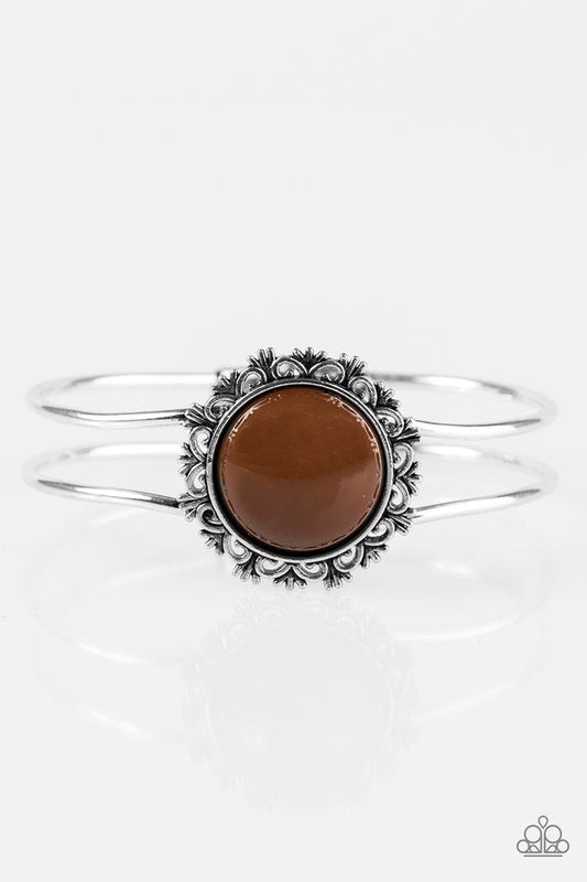 Paparazzi Bracelet ~ Shout It Out Loud - Brown