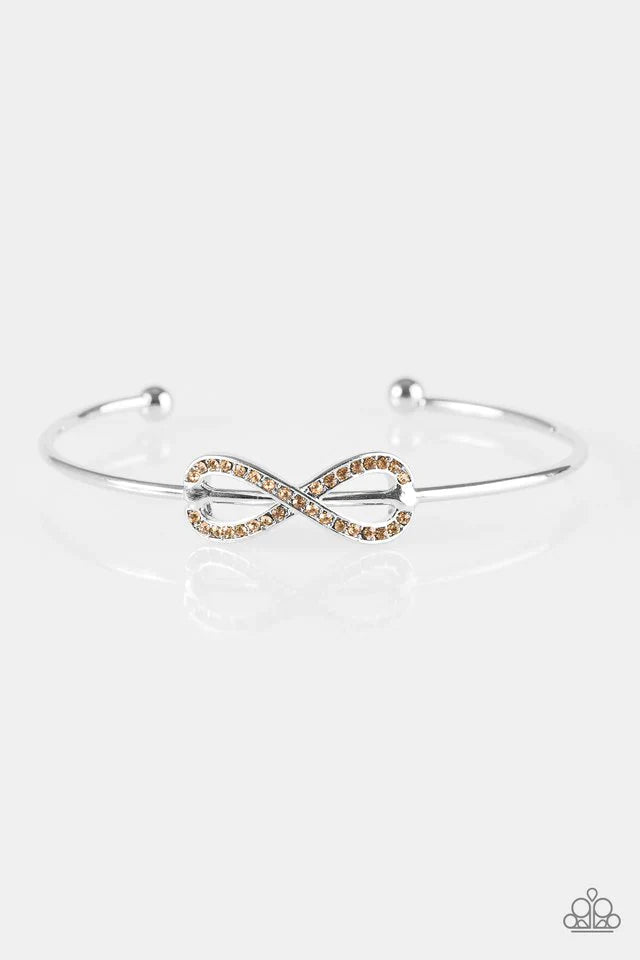 Paparazzi Bracelet ~ A Joy Forever - Brown