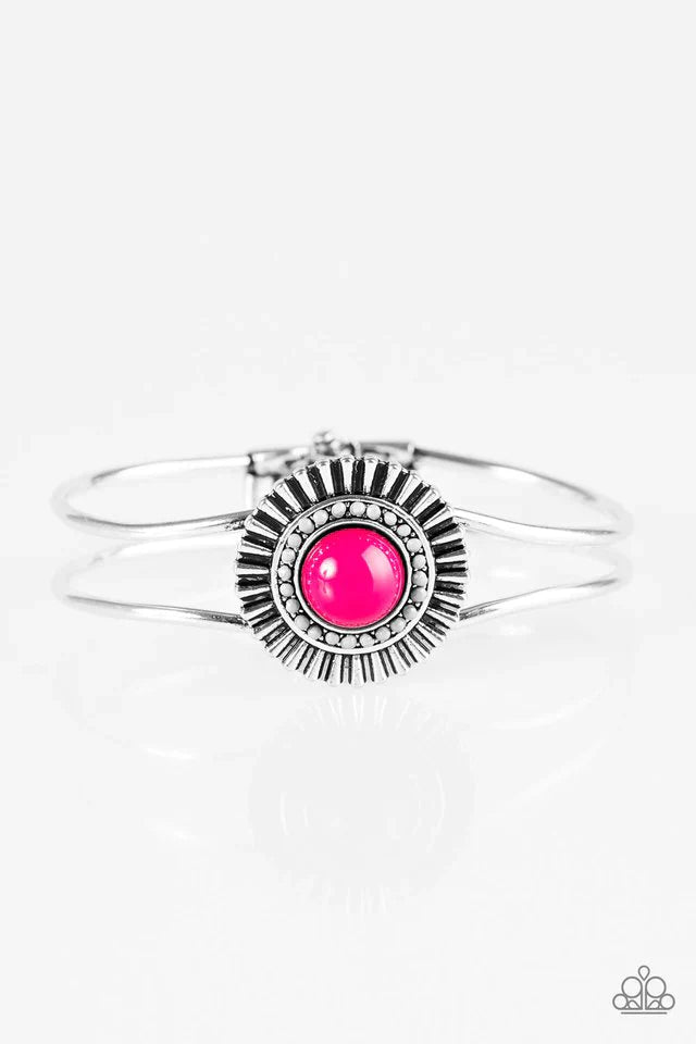 Paparazzi Bracelet ~ Right On HUE - Pink