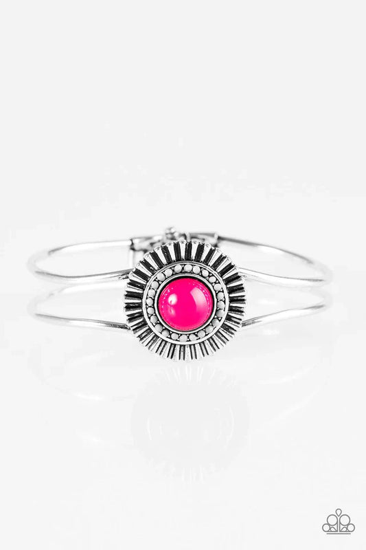 Paparazzi Bracelet ~ Right On HUE - Pink
