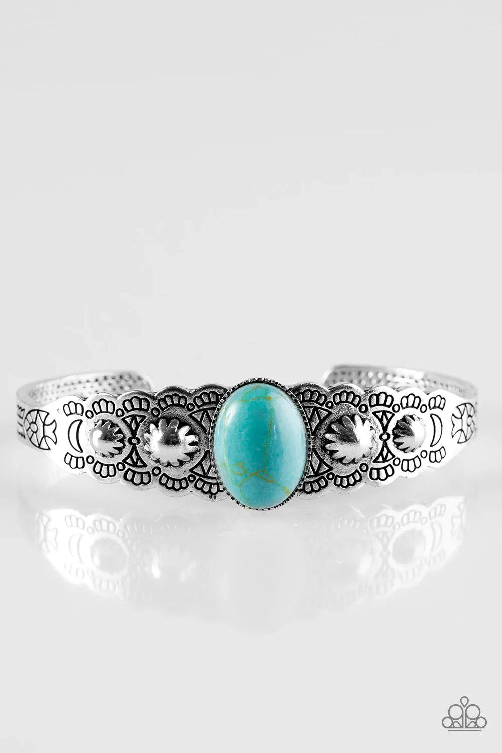 Paparazzi Bracelet ~ Desert Escapade - Blue
