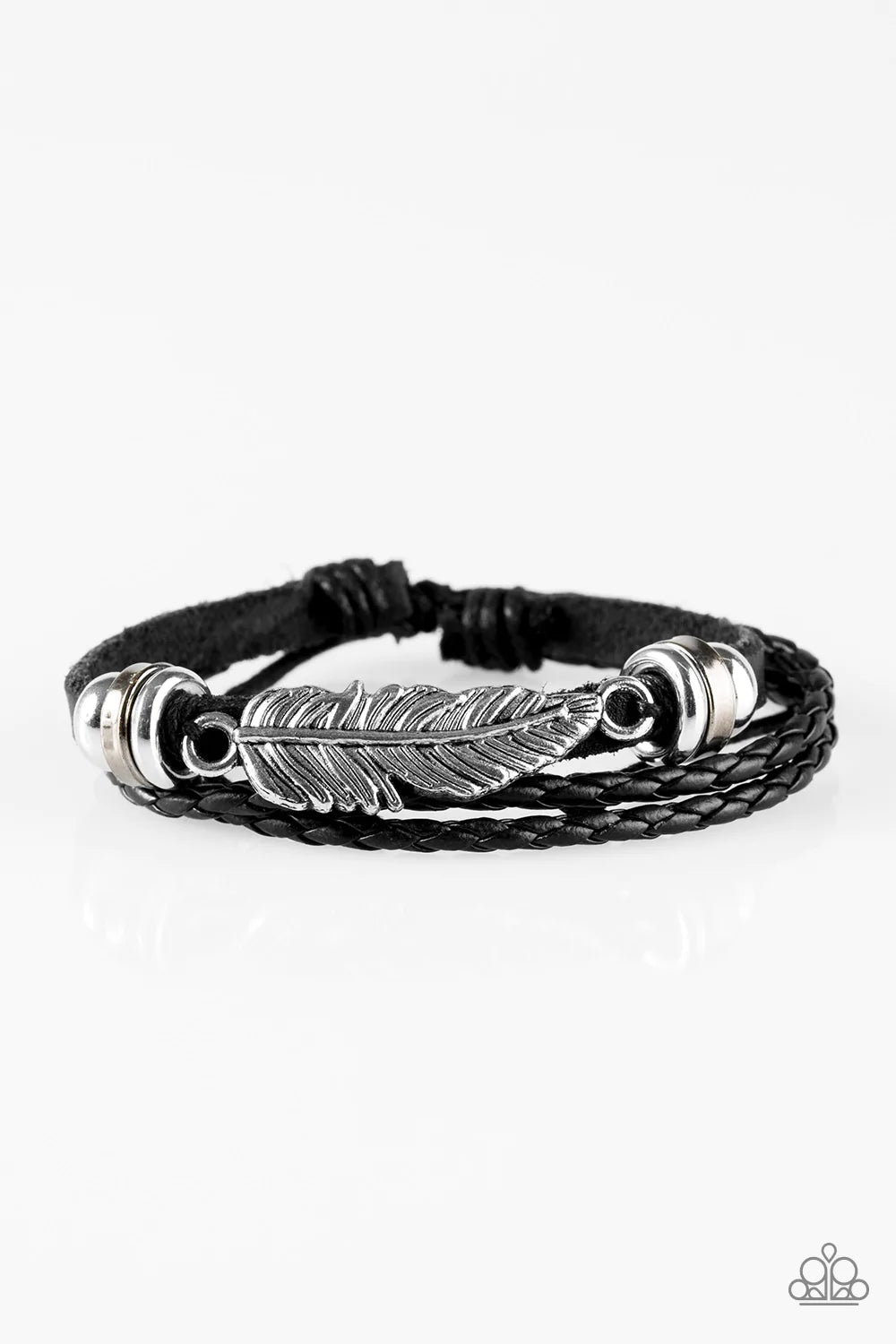 Paparazzi Bracelet ~ Bow and SPARROW - Black