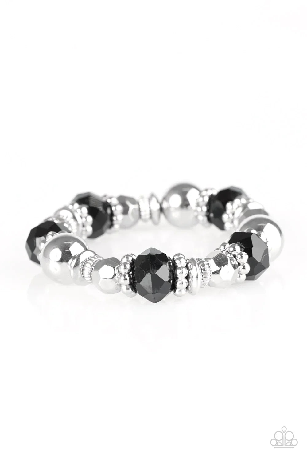 Paparazzi Bracelet ~ Duchess Of Cambridge - Black