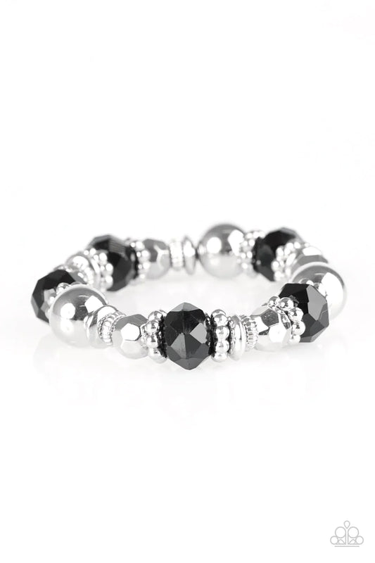 Paparazzi Bracelet ~ Duchess Of Cambridge - Black