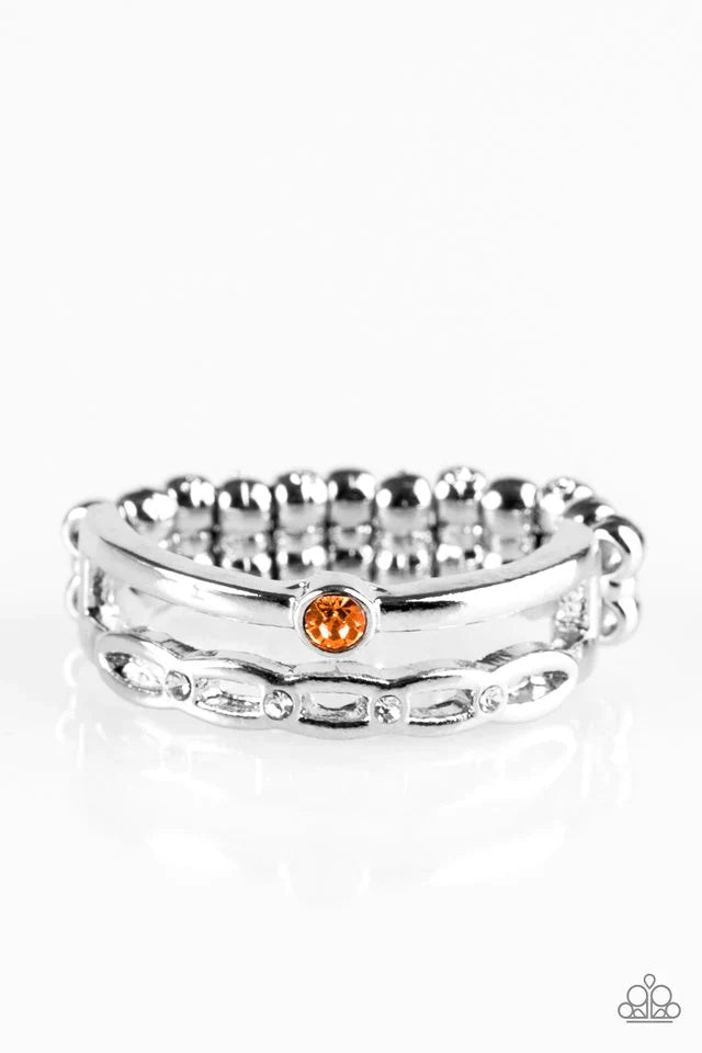 Paparazzi Ring ~ Fashion Week Fabulous - Orange