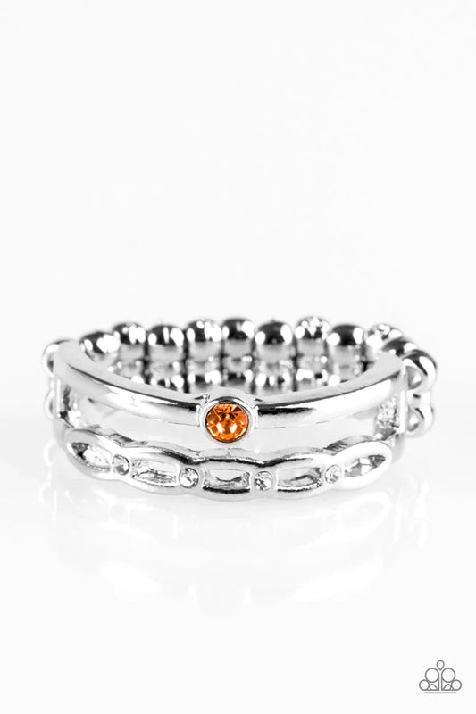 Paparazzi Ring ~ Fashion Week Fabulous - Orange