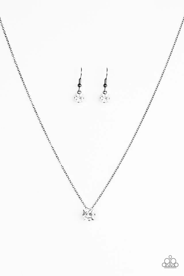 Paparazzi Necklace ~ Star Power - Black