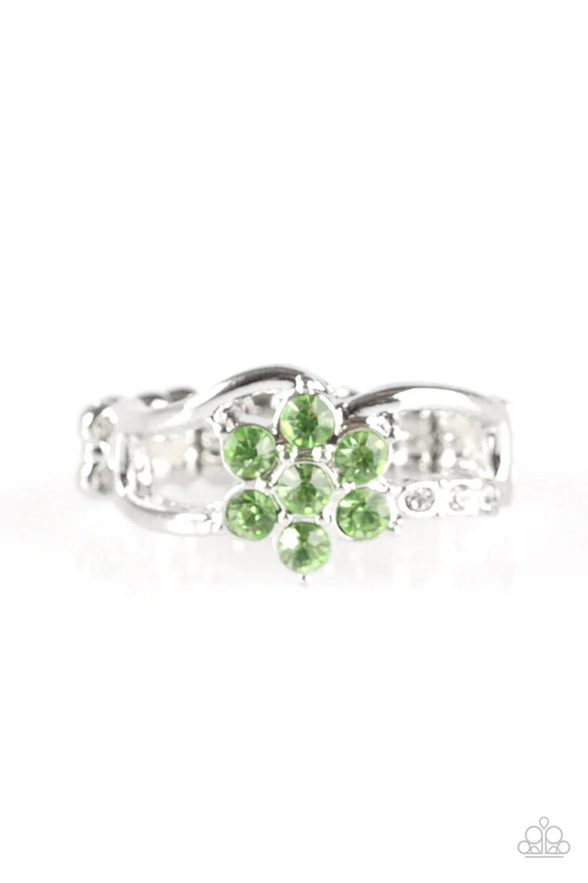 Paparazzi Ring ~ Garden Gleam - Green