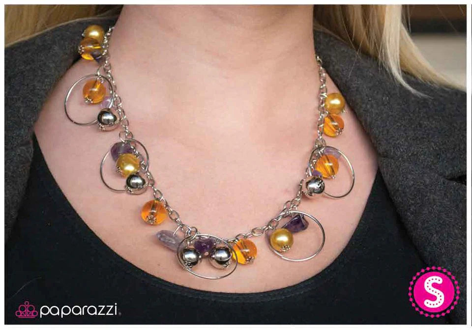 Paparazzi Necklace ~ Topaz Sophistication - Yellow