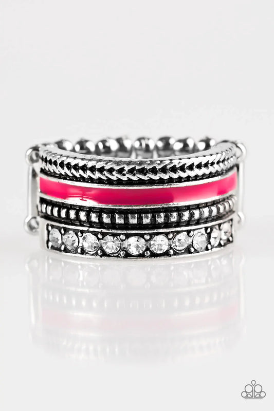 Paparazzi Ring ~ One WILDLIFE To Live - Pink