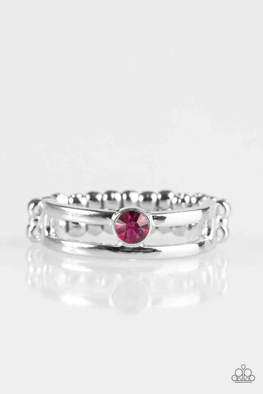 Paparazzi Ring ~ Lead The Line - Pink