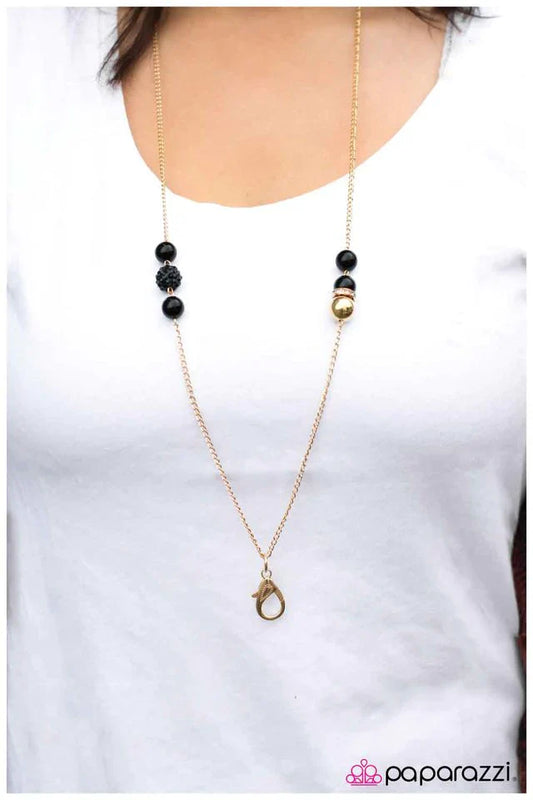 Paparazzi Necklace ~ Working Hard for the Money - Gold