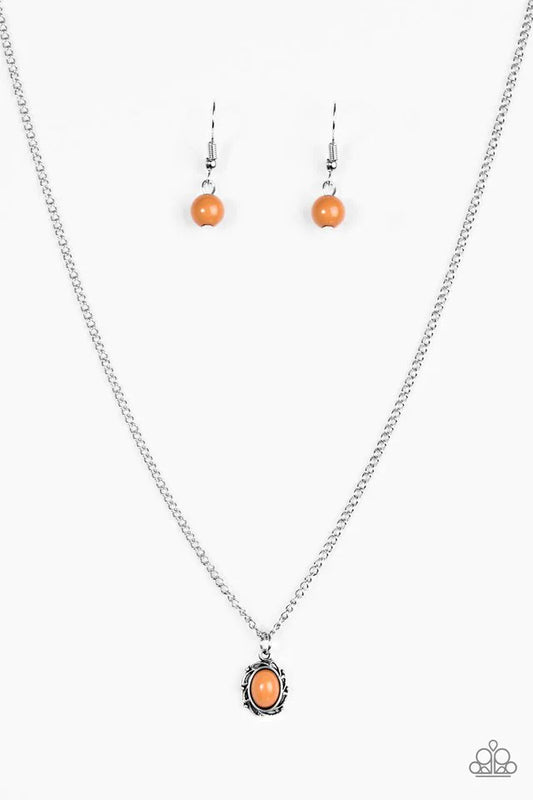 Paparazzi Necklace ~ Season To Cherish - Brown