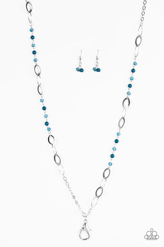 Paparazzi Necklace ~ Sparkling Sophistication - Blue