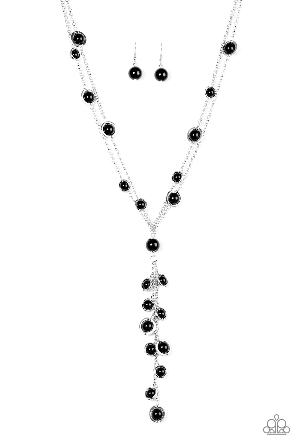 Paparazzi Necklace ~ The FAME Changer - Black
