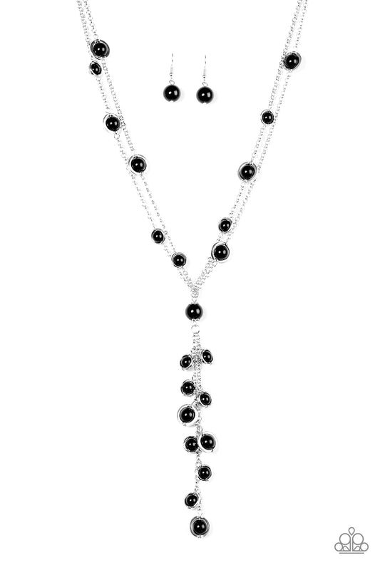 Paparazzi Necklace ~ The FAME Changer - Black