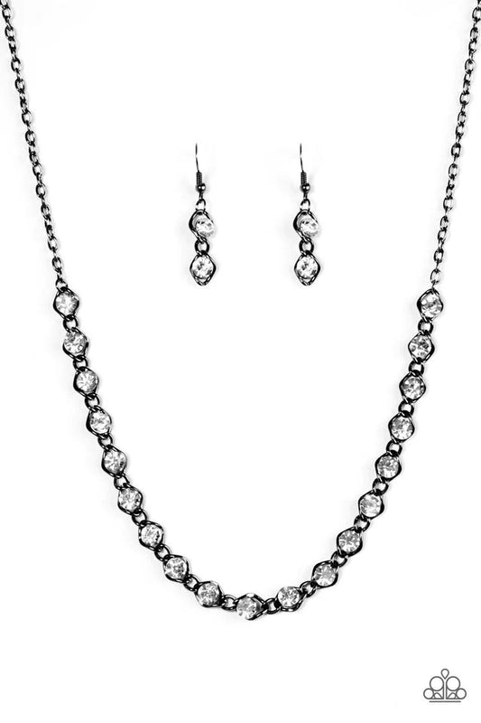 Paparazzi Necklace ~ Shes A GLAM-eater - Black