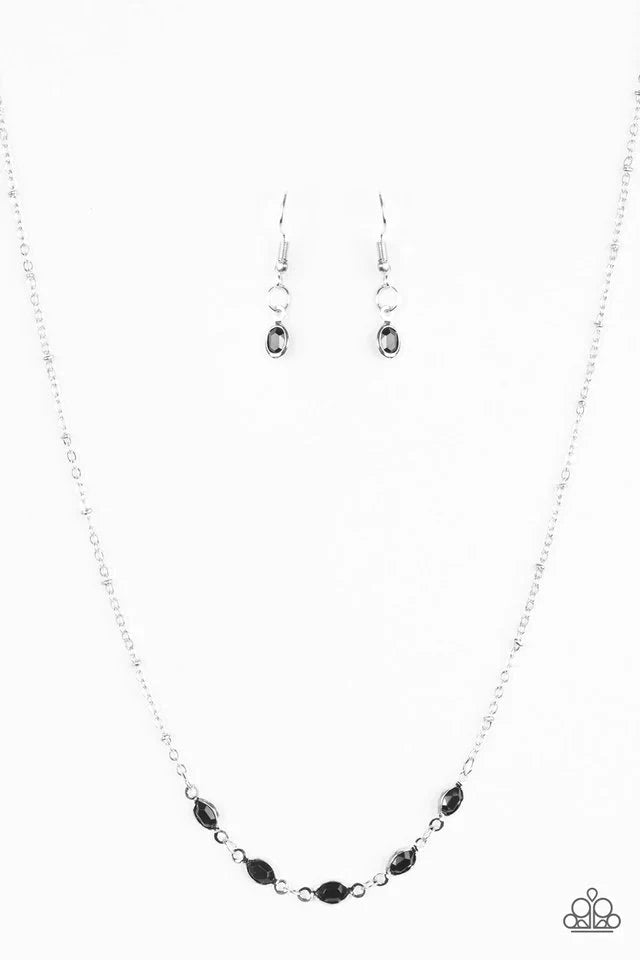Paparazzi Necklace ~ Take Center Stage - Black