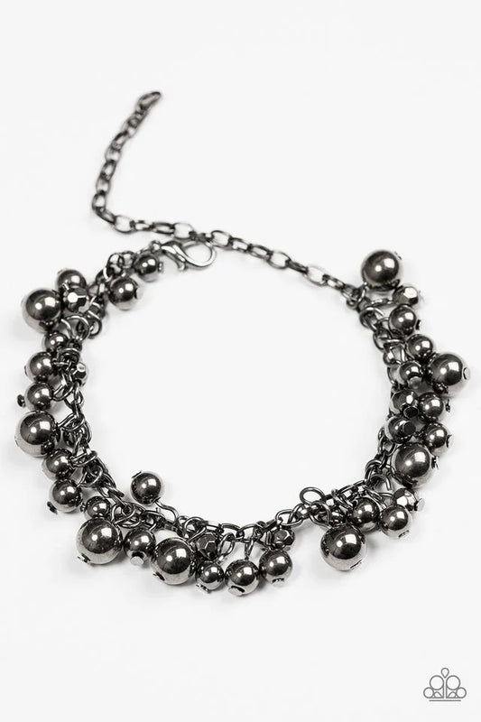 Paparazzi Bracelet ~ Shes A Baller - Black