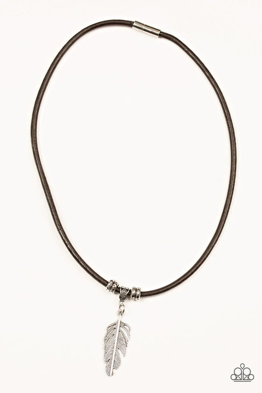 Paparazzi Necklace ~ The Condor - Brown