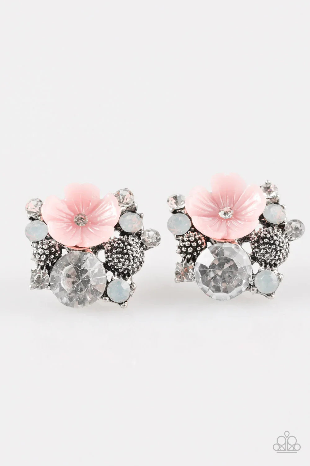 Paparazzi Earring ~ Lily Valleys - Pink