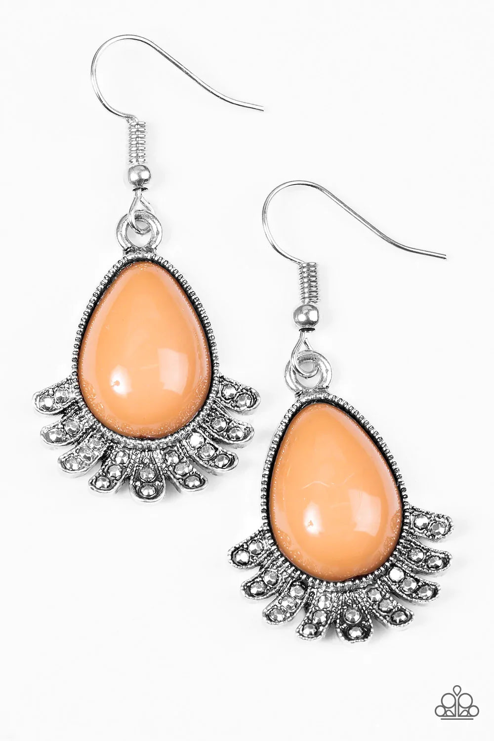 Paparazzi Earring ~ Island Inspiration - Brown
