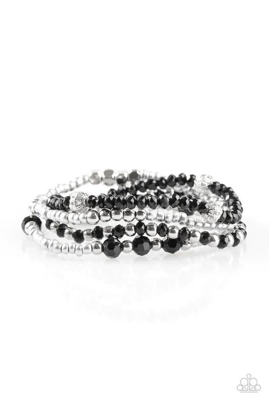Paparazzi Bracelet ~ All Glam - Black