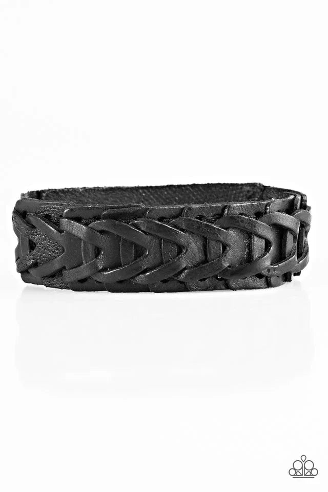 Paparazzi Bracelet ~ Back Country - Black