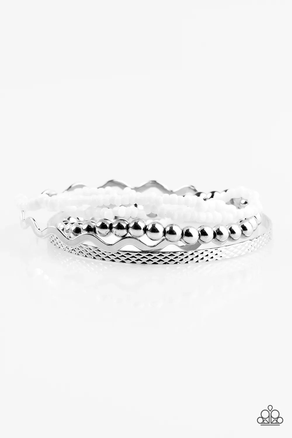 Paparazzi Bracelet ~ Amazon Style - White