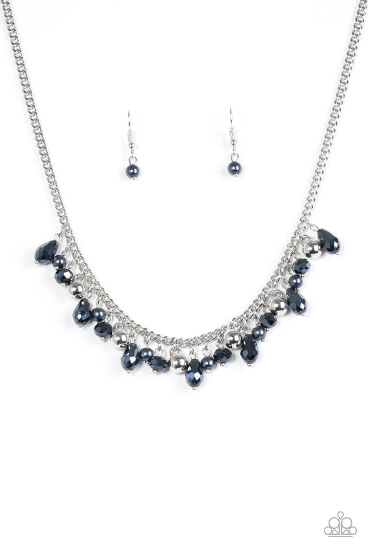 Paparazzi Necklace ~ Glammed If I Do, Glammed If I Dont - Blue