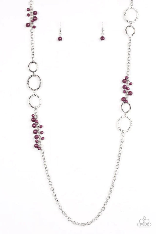 Paparazzi Necklace ~ Wanderlust Way - Purple