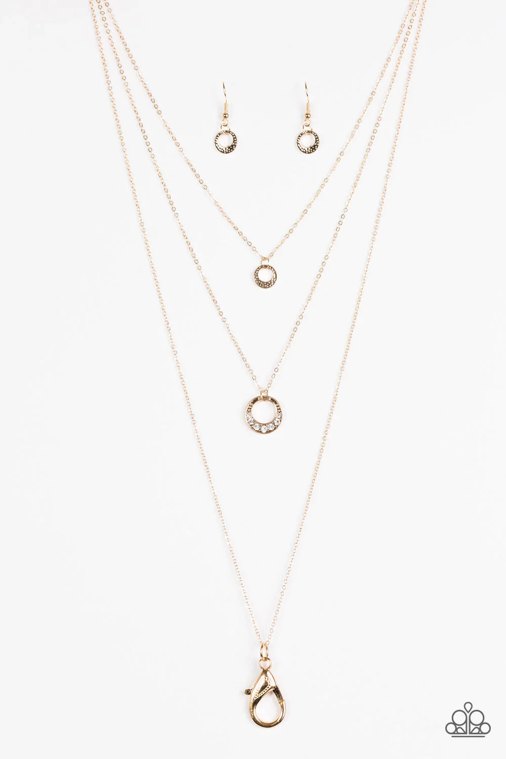 Paparazzi Necklace ~ Grandiose Glamour - Gold