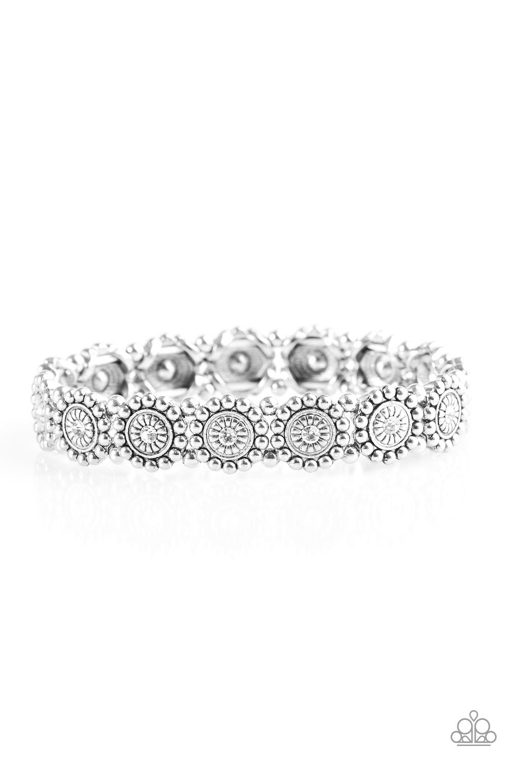 Paparazzi Bracelet ~ MARIGOLD Mine - White