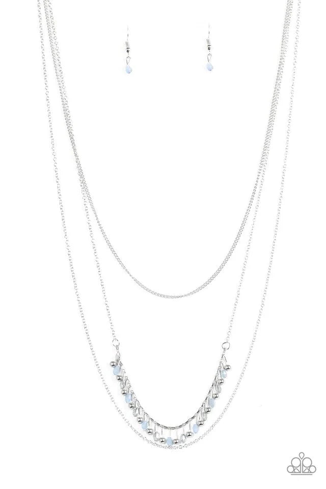 Paparazzi Necklace ~ Simply Serene - Blue