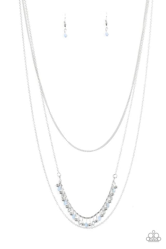Paparazzi Necklace ~ Simply Serene - Blue