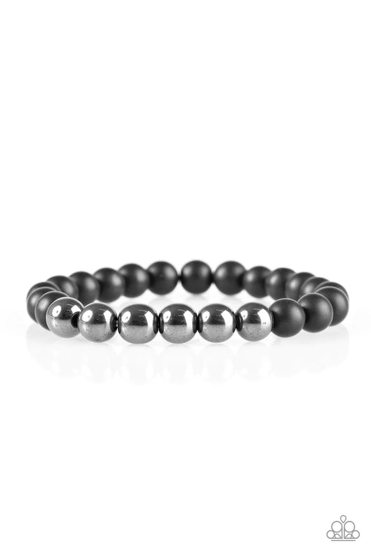Paparazzi Bracelet ~ Virtue - Black