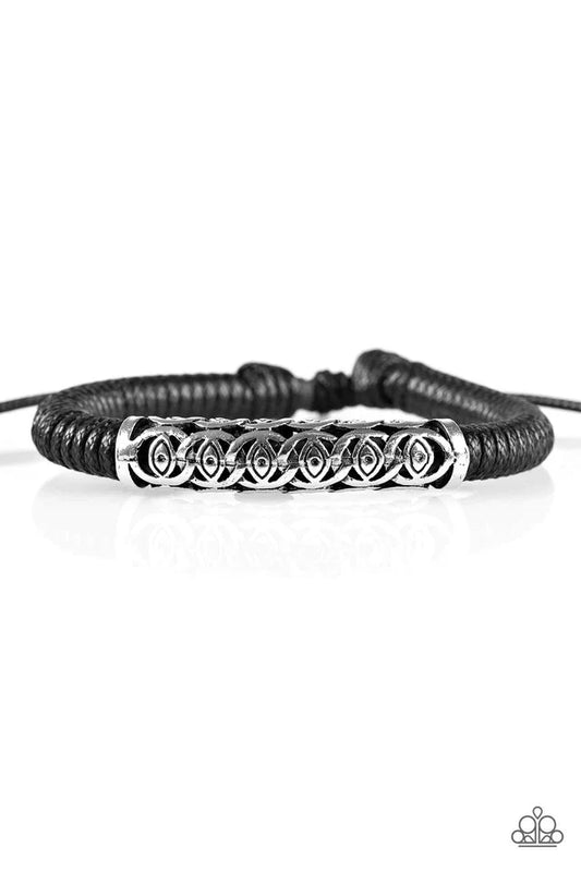 Paparazzi Bracelet ~ Island Escape - Black