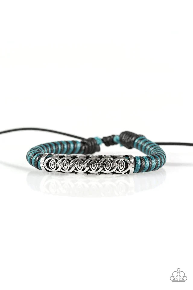 Paparazzi Bracelet ~ Island Escape - Blue
