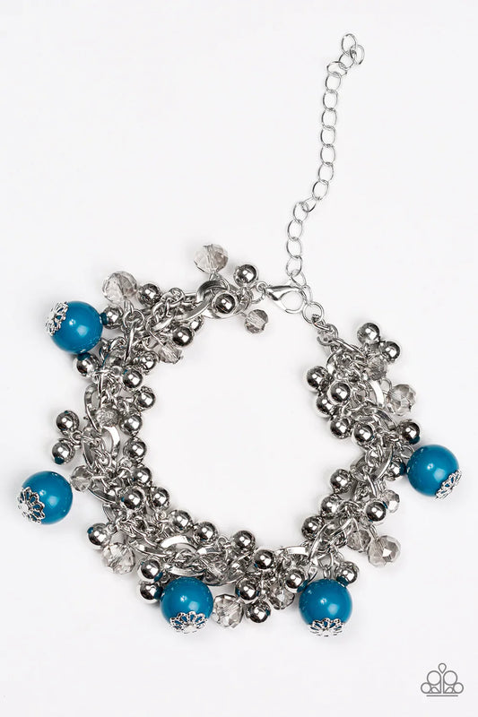 Paparazzi Bracelet ~ Pretty In Posh - Blue