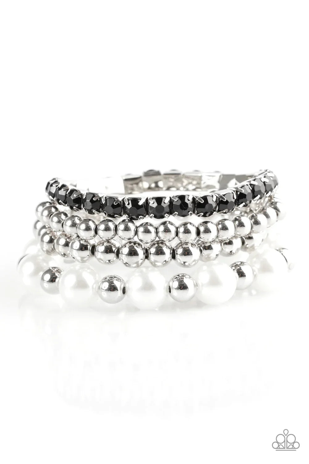 Paparazzi Bracelet ~ RITZ Factor - Black