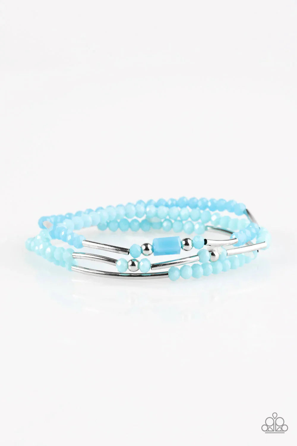 Paparazzi Bracelet ~ Dream Gleam - Blue
