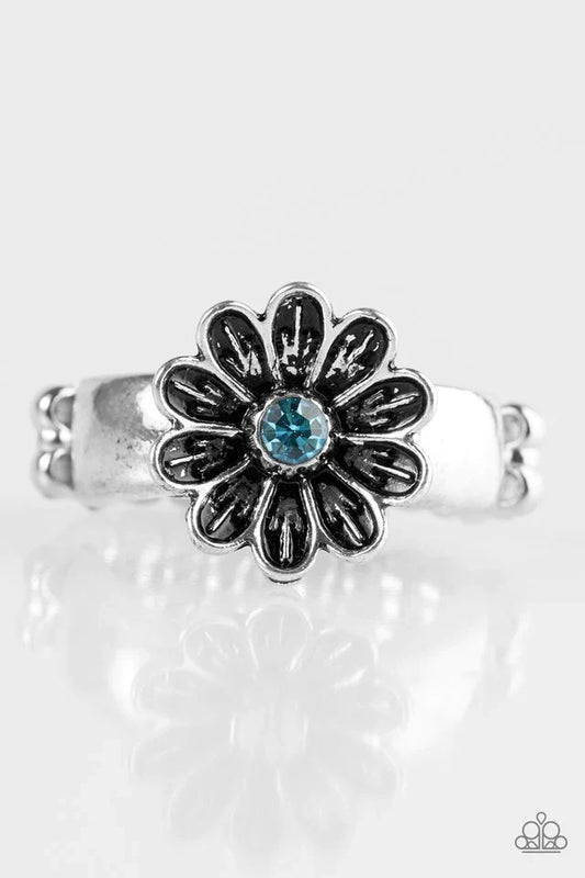 Paparazzi Ring ~ Anywhere BUD Here - Blue