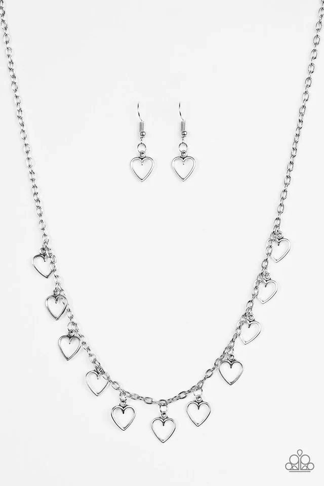 Paparazzi Necklace ~ Im Yours - Silver