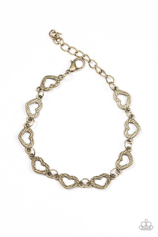 Paparazzi Bracelet ~ Already Taken - Brass